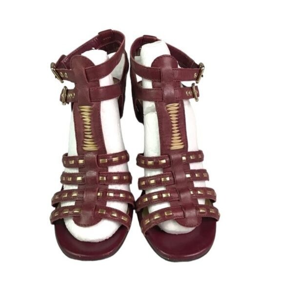 Carlos Santana Ginseng studded sandal heels 7 - Picture 2 of 9